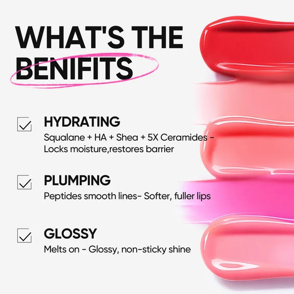 Peptide Brightening Lip Serum for Dark Lips, Dry Lips, Fine Lines & Korean Skincare