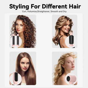 5-in-1 LiteStyle Hot Air Brush, Auto-Wrap Curl, Dry, Straighten