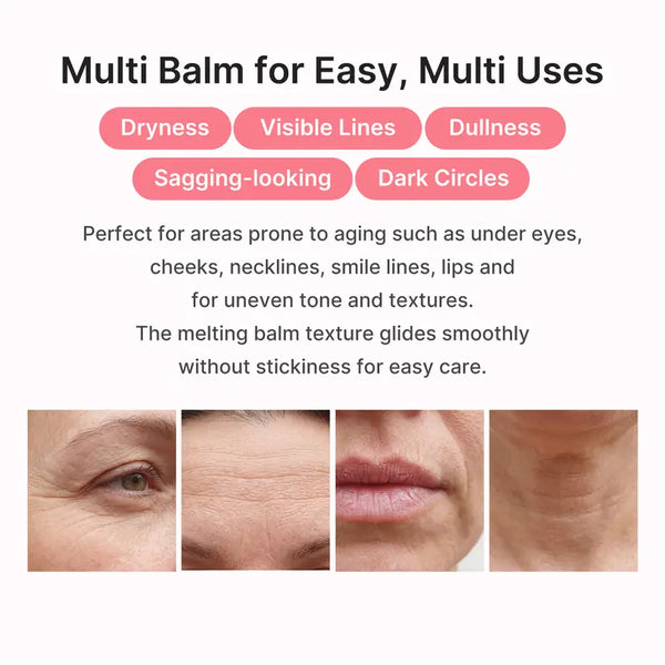 PDRN Pink Collagen Volume Multi Balm featuring Volufiline 5%, Liposomal