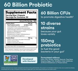 Hack Your Tummy Bundle Probiotics and Digestive Enzymes for Daily Gut Wellness