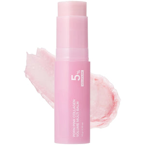 PDRN Pink Collagen Volume Multi Balm Stick for Plumping and Glow