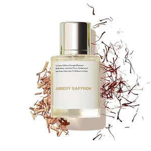 Ambery Saffron Eau de Parfum featuring Warm Spicy Woody Notes, Vegan