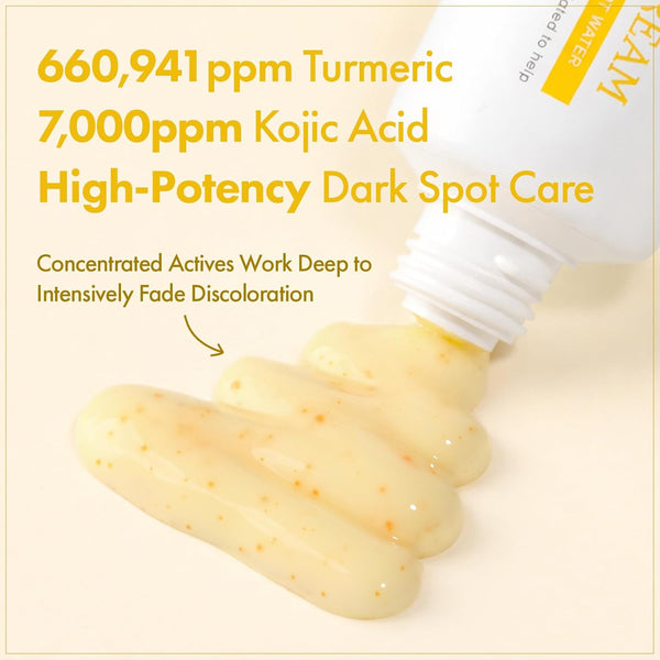 Kojic Acid Turmeric Cream for Dark Spots and Even Skin Tone