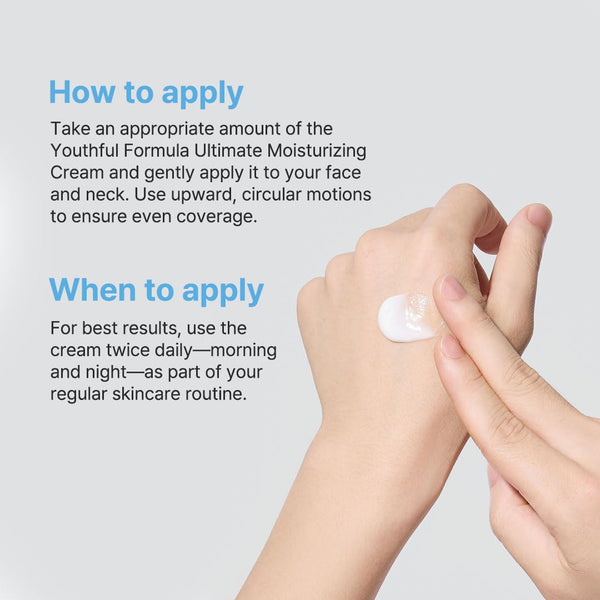 NIDA Youthful Formula Ultimate Moisturizing Cream — Niacinamide, Hyaluronic Acid & Collagen | 100ml
