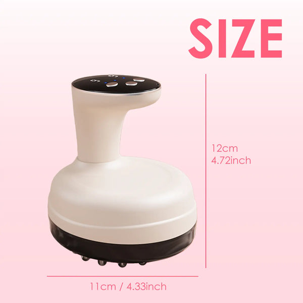 3 in 1 Electric Handheld Body Massager with Heat & Vibration
