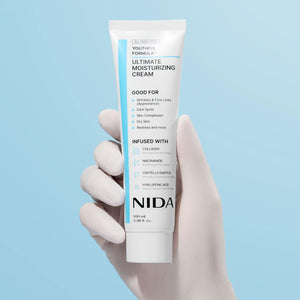 NIDA Youthful Formula Ultimate Moisturizing Cream — Niacinamide, Hyaluronic Acid & Collagen | 100ml