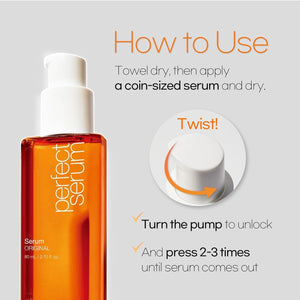 Perfect Serum Original Hair Oil with Argan Oil for Frizzy and Dry Hair 80mL
