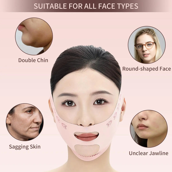 V Line Face Lifting Strap for Double Chin, Sculpting & Firming