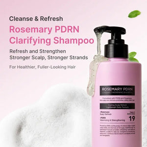 Rosemary PDRN Hair and Scalp Care Set with Thickening Shampoo, Conditioner and PDRN Stick