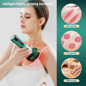 Heated Cupping Body Massager with Suction and Heat, Cordless