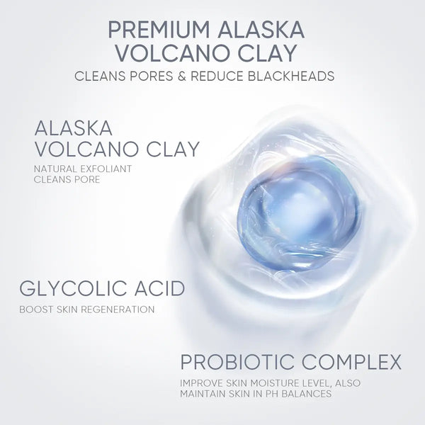 Clay Stick Mask for Every Skin Concern with Niacinamide & Pore Care