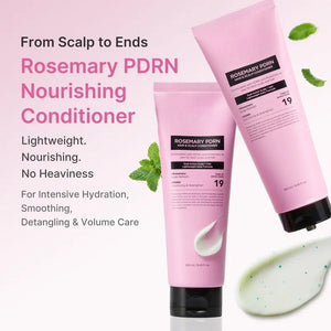 Rosemary PDRN Hair and Scalp Care Set with Thickening Shampoo, Conditioner and PDRN Stick