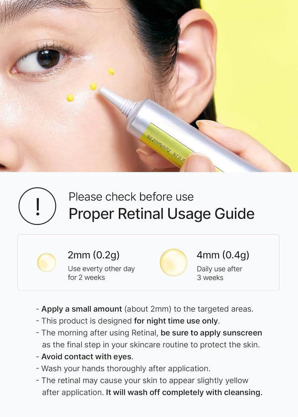 The Vita A Retinal Shot Tightening Booster Serum 0.1% Encapsulated Retinal