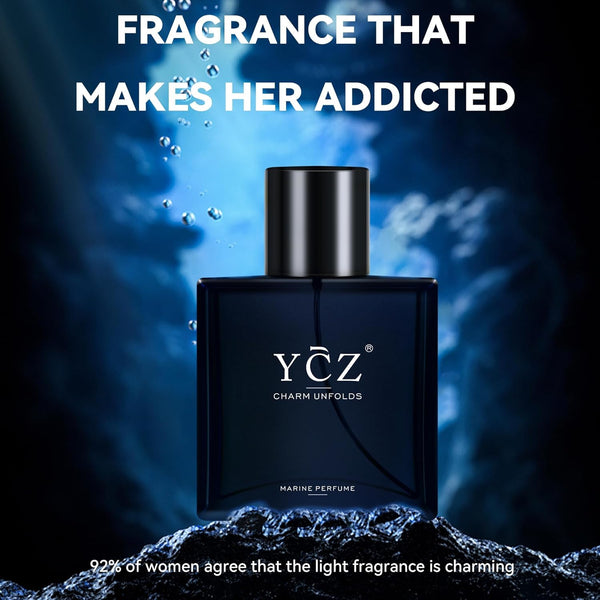 YCZ Charm Unfolds Marine Eau de Parfum Unisex Scent 50mL / 1.7 fl oz