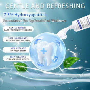 Nano Hydroxyapatite Toothpaste with 7.5% nHAP for Enamel Remineralization Care