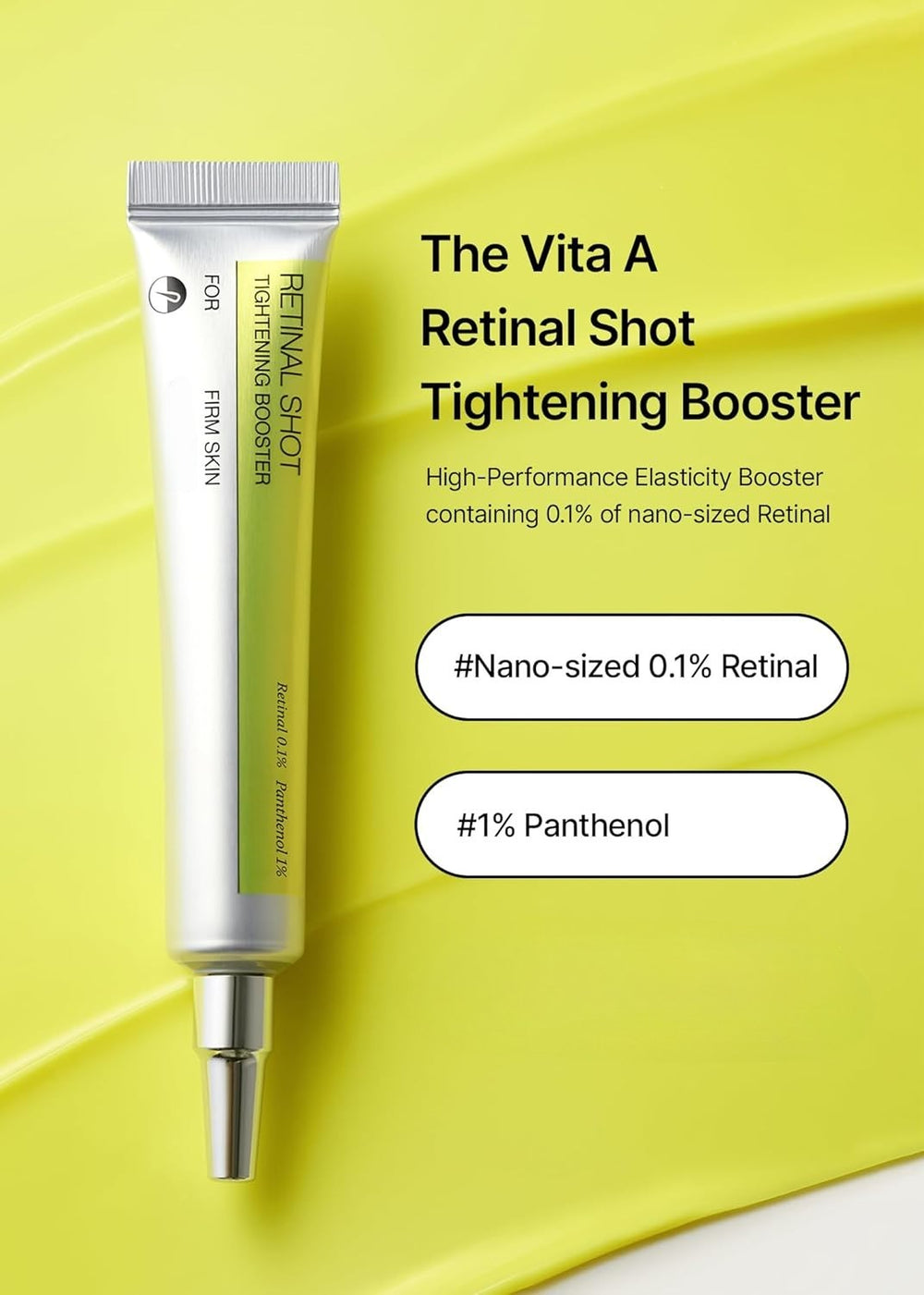 The Vita A Retinal Shot Tightening Booster Serum 0.1% Encapsulated Retinal