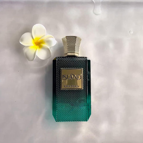 Khadlaj Island Extrait de Parfum featuring Bergamot, Jasmine & Amber