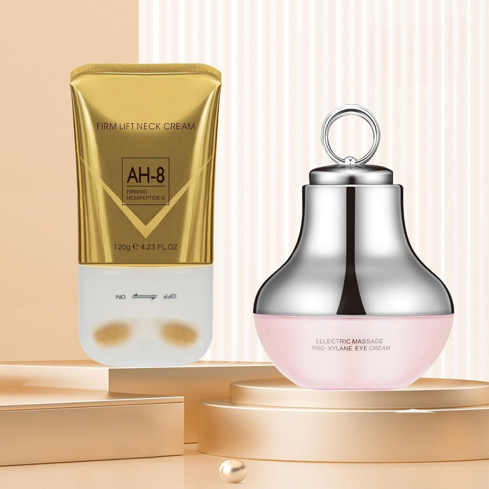 Firming Neck & Eye Cream Duo — Anti-Aging Formula for Lifting, Smoothing & Lasting Hydration