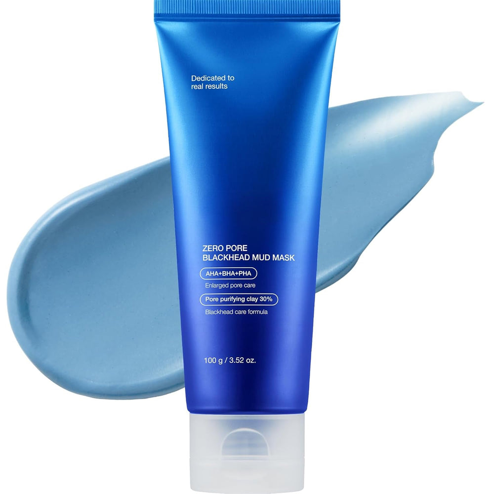 Zero Pore Blackhead Mud Mask with Charcoal, Kaolin Clay & Volcanic Ash