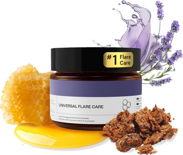 Universal Flare Care Sensitive Skin Cream featuring Propolis for Calm