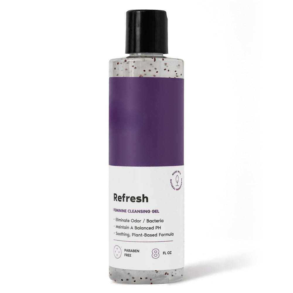 pH Balancing Refresh Plant-Based Intimate Body Wash for Sensitive Skin 8 oz