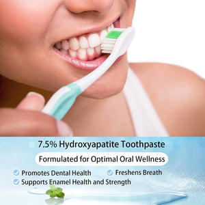 Nano Hydroxyapatite Toothpaste with 7.5% nHAP for Enamel Remineralization Care