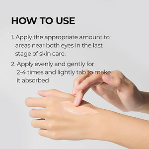 Calcium Dark Spot Cover Eye Cream for Dark Circles, Under Eye Bags and Firming