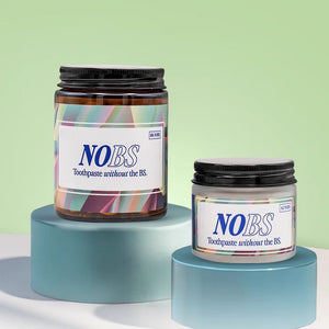 NOBS Toothpaste Tablets with Nano-Hydroxyapatite for Enamel Care and Fresh Breath