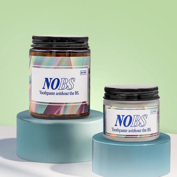 NOBS Toothpaste Tablets with Nano-Hydroxyapatite for Enamel Care and Fresh Breath