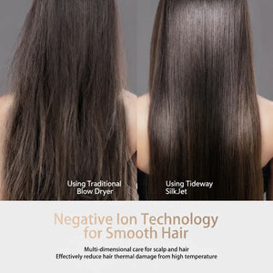 M02 Ionic Hair Dryer, Fast Drying, 8 Modes for Frizz-Free Shine
