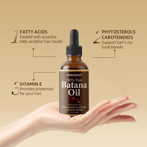 CARVENCHY Batana Oil with Rosemary Oil for Stronger, Healthier Hair
