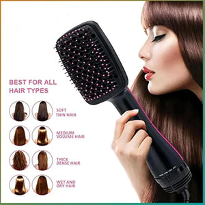 2 in 1 Multifunctional Hair Dryer Brush, Hot Air Comb, Ionic Volume