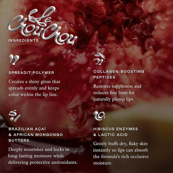 Le Chouchou Lip Softening Balm for Dry Lips, Overnight Hydration & Smoothing