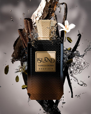 Khadlaj Island Extrait de Parfum featuring Bergamot, Jasmine & Amber