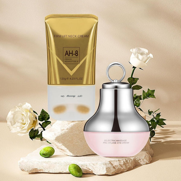 Firming Neck & Eye Cream Duo — Anti-Aging Formula for Lifting, Smoothing & Lasting Hydration