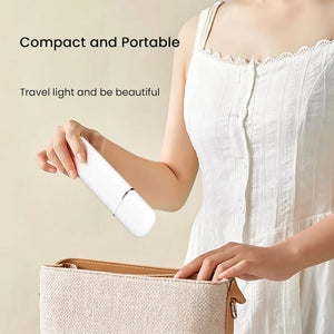 Rechargeable Ultrasonic Skin Scrubber with Vibration Massage, USB
