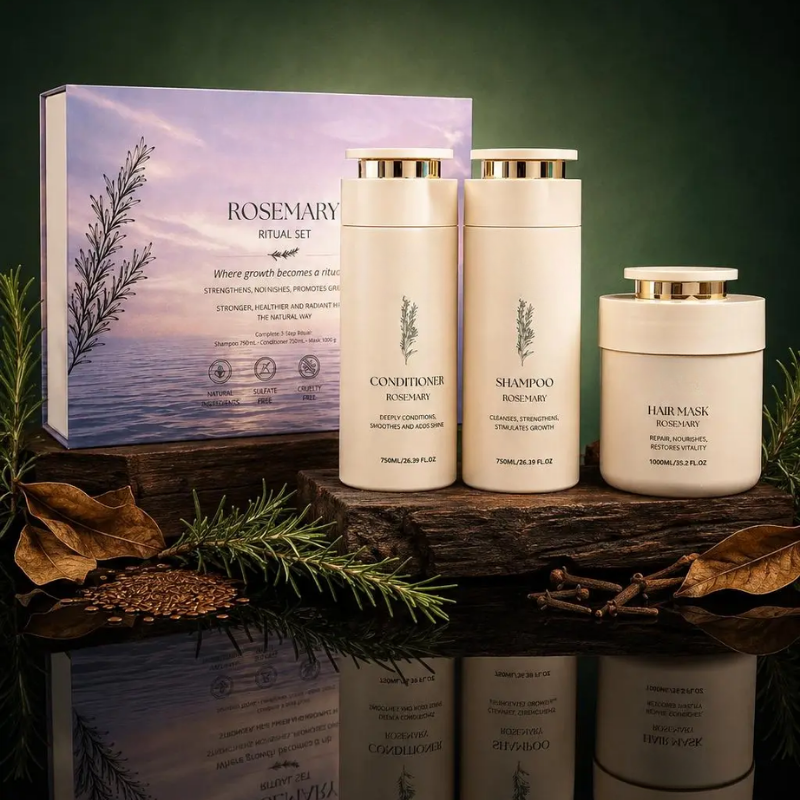 Rosemary Ritual Set Shampoo, Conditioner & Hair Mask for Hair Growth