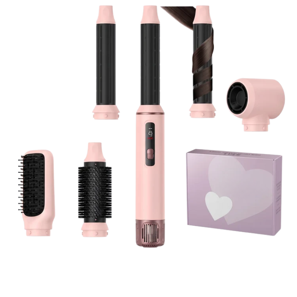 5-in-1 LiteStyle Hot Air Brush, Auto-Wrap Curl, Dry, Straighten