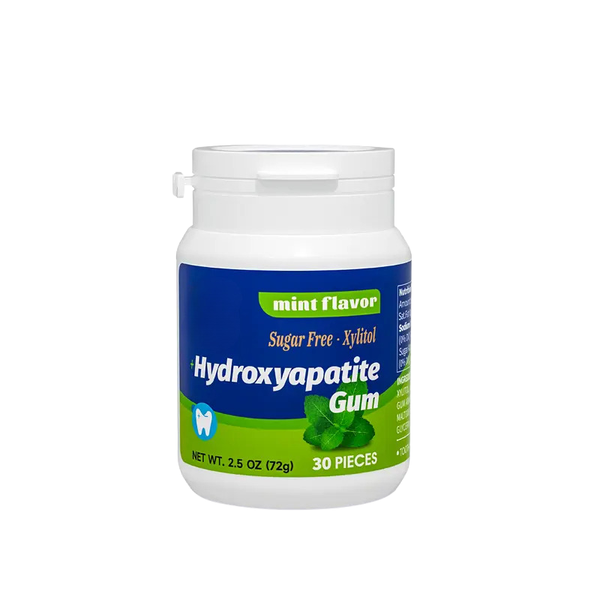 Sugar Free Gum with Hydroxyapatite & Xylitol for Fresh Breath, Mint