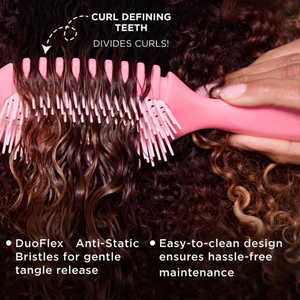 Curl Hair Brush, Anti-Static Detangling Brush for Curly Hair