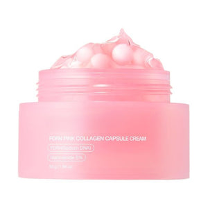 PDRN Pink Collagen Capsule Cream Face Moisturizer for Glass Skin