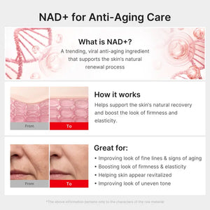 NAD+ EGF Firming Serum with Collagen Extract & 8 Peptides Korean Skincare
