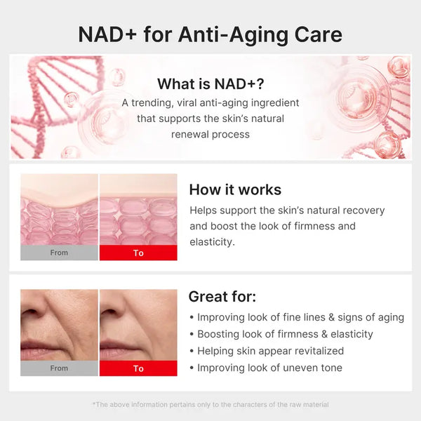NAD+ EGF Firming Serum with Collagen Extract & 8 Peptides Korean Skincare