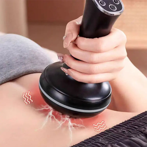 Handheld Body Massager with Heat & Vibration, Rechargeable