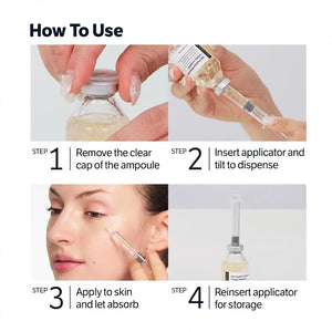 Deep Collagen Silk Peptide Intensive Ampoule Korean Face-Lifting Serum