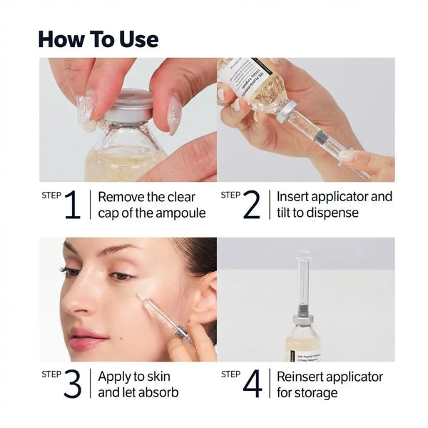 Deep Collagen Silk Peptide Intensive Ampoule Korean Face-Lifting Serum