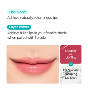 BP Spicule Plumping Lip Shot for Lip Volume, Dry Lips, Fine Lines & Korean Skincare