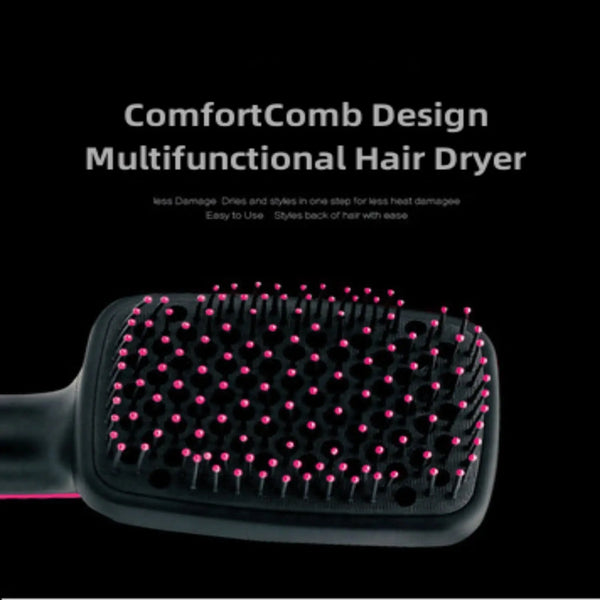 2 in 1 Multifunctional Hair Dryer Brush, Hot Air Comb, Ionic Volume