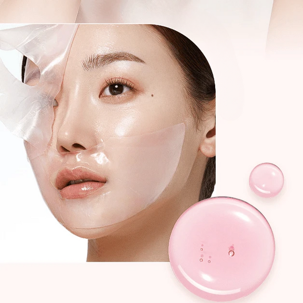 PDRN Pink Collagen Gel Mask featuring Salmon DNA for Radiant, Luminous Skin