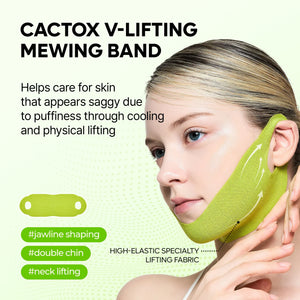 Cactox De-Puffing Pore Tox Mask Set with Caffeine for Puffiness and Pores